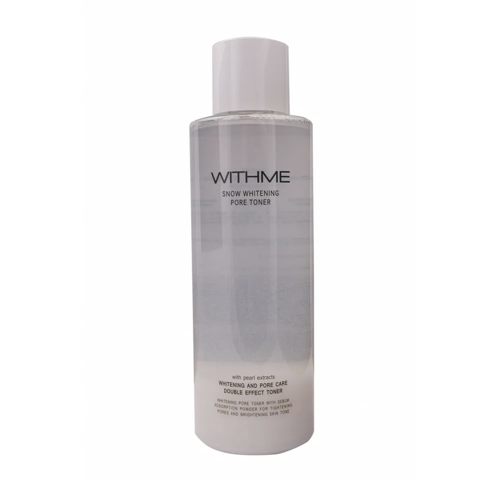 Evas Withme Осветляющий тонер для лица Snow Whitening Pore Toner 500 мл — изображение 2