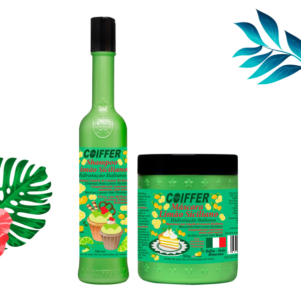Coiffer Limao Siciliano шампунь для увлажнения и блеска волос - 300 г — изображение 2