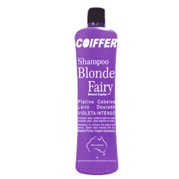 Шампунь для светлых волос Coiffer Blond Fairy Limpeza 1000 мл — изображение 3