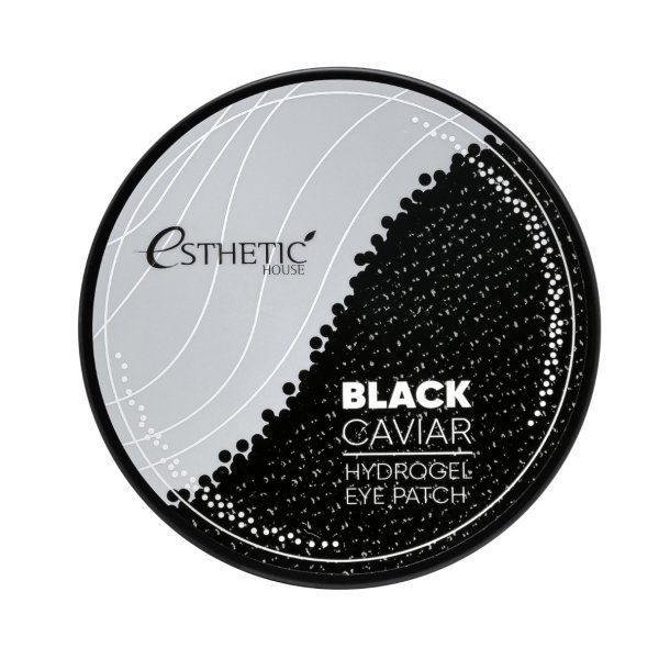 Esthetic House Гидрогелевые патчи для глаз Черная икра Black Caviar Hydrogel eye patch — изображение 2