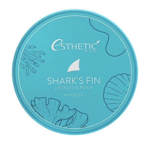 Esthetic House Гидрогелевые патчи Плавник акулы Shark's Fin Lifting Hydrogel eye patch — изображение 7