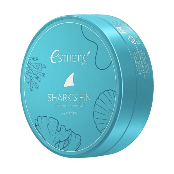 Esthetic House Гидрогелевые патчи Плавник акулы Shark's Fin Lifting Hydrogel eye patch — изображение 5