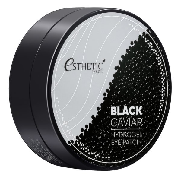 Esthetic House Гидрогелевые патчи для глаз Черная икра Black Caviar Hydrogel eye patch — изображение 3