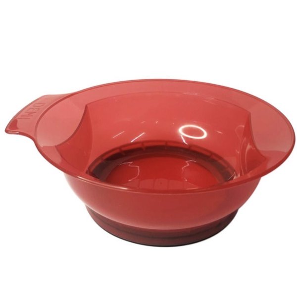 Красная парикмахерская миска для смешивания краски Demi Color cup