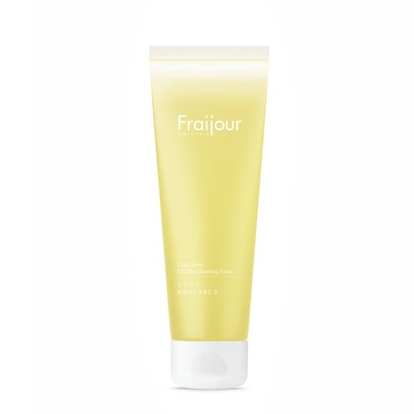 Evas Fraijour Yuzu Honey all clear cleansing foam пенка для лица Юдзу Прополис — изображение 3