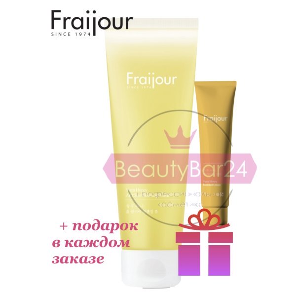 Evas Fraijour Yuzu Honey all clear cleansing foam пенка для лица Юдзу Прополис