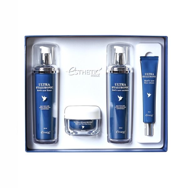 Esthetic house Ultra Hyaluronic acid Bird's nest skin care set набор для лица Ласточка и гиалурон