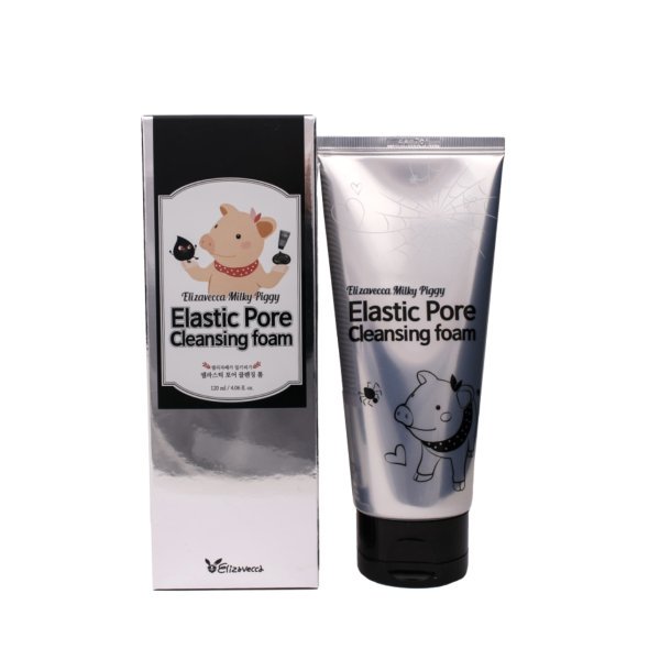 Elizavecca пенка для умывания древесный уголь Milky Piggy Elastic Pore Cleansing Foam