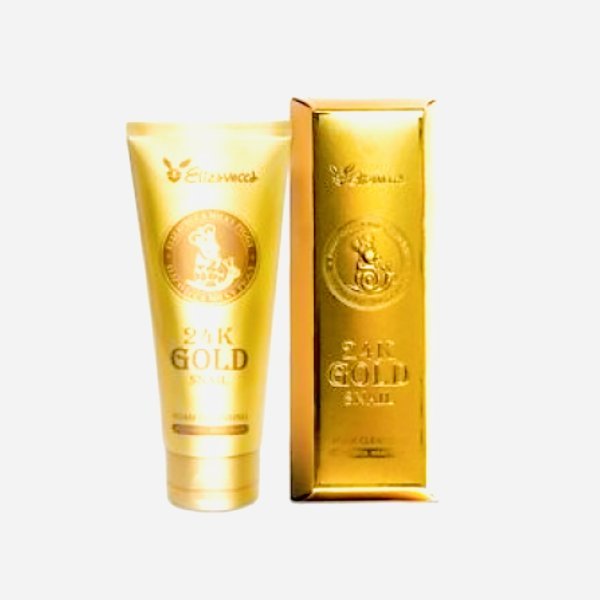 Elizavecca пенка для умывания Муцин улитки и золото 24K Gold Snail Cleansing Foam