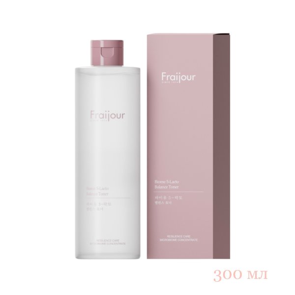 Evas Fraijour Biome 5-Lacto Balance Toner Тонер для лица Пробиотики 300 мл — изображение 2