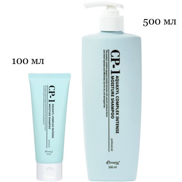 Esthetic house CP-1 увлажняющий шампунь Aquaxyl Complex Intense Moisture Shampoo 100 мл — изображение 2