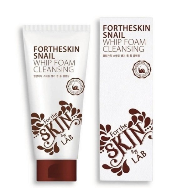 FORTHESKIN SNAIL WHIP Foam cleansing Пенка для умывания Муцин улитки — изображение 3