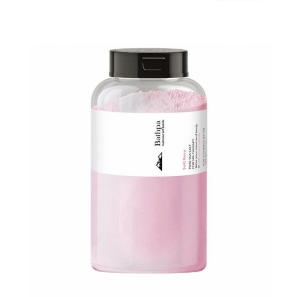 Bathpa Australian Salt Bubble Soft Rosy аромат Розы